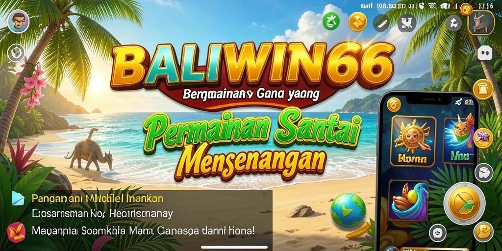 Tampilan gameplay menyerukan kesenangan dalam BALIWIN66.