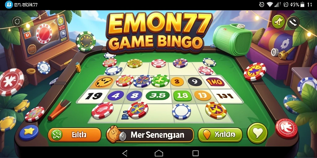 Tampilan screenshot game Bingo yang menampilkan gameplay seru.