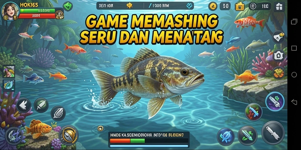 Tangkapan ikan besar dalam gameplay HOKI65 yang menegangkan.