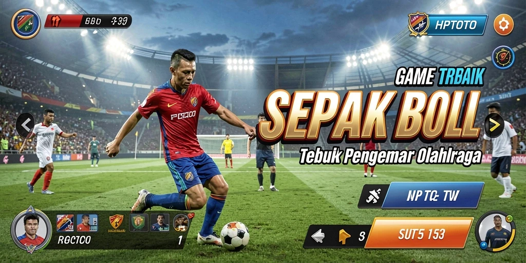 Tampilan gameplay seru dari HPTOTO yang menunjukkan momen-momen krusial di lapangan.