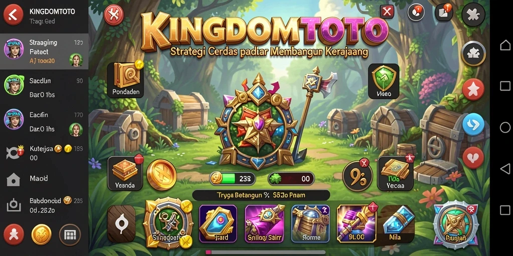 Tampilan gameplay KINGDOMTOTO yang membawa strategi ke tingkat baru.